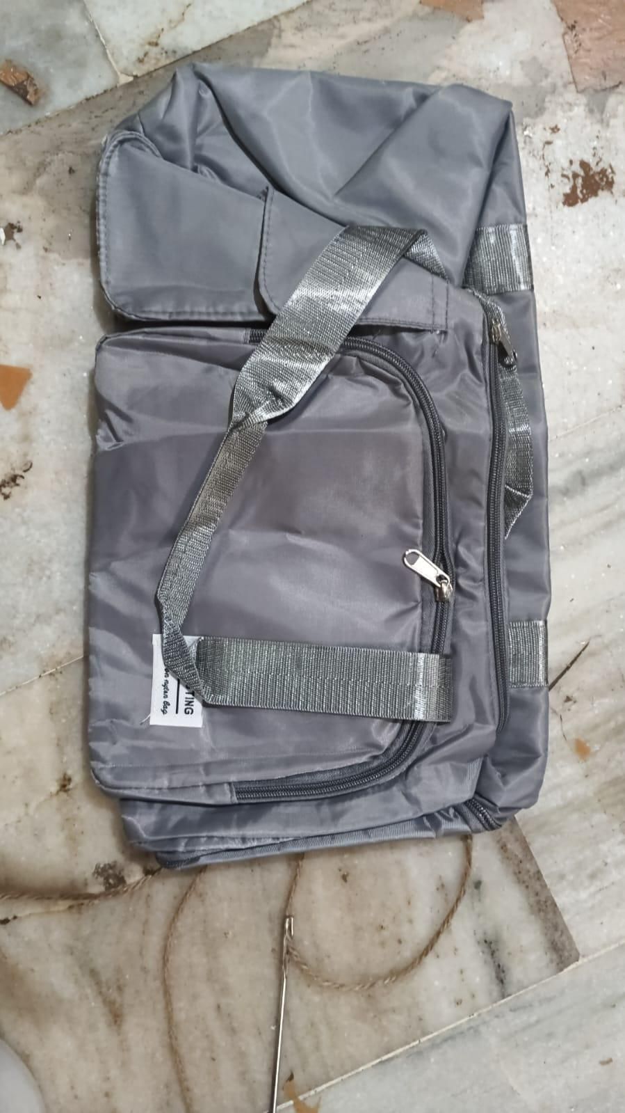 Duffle Bag with Shoe Compartment