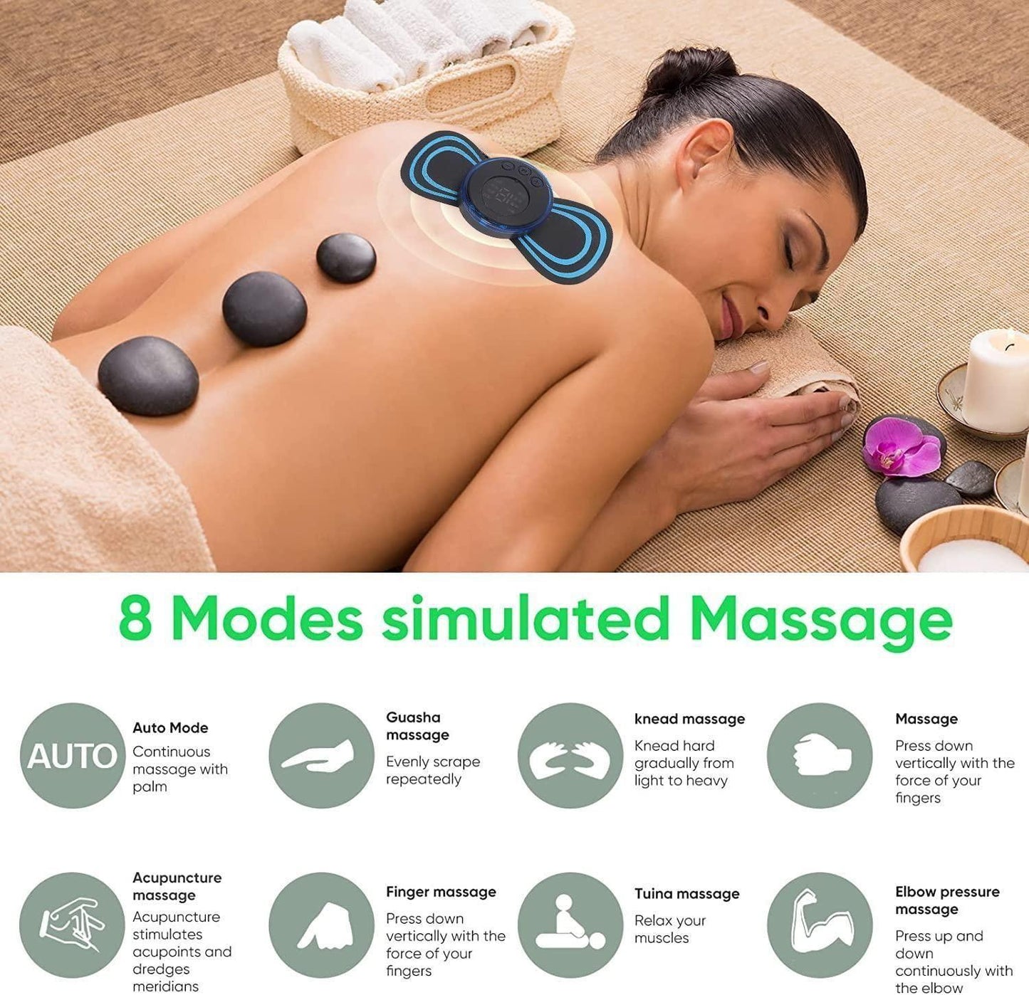 RELAXY™️ - WIRELESS PORTABLE BODY MASSAGER