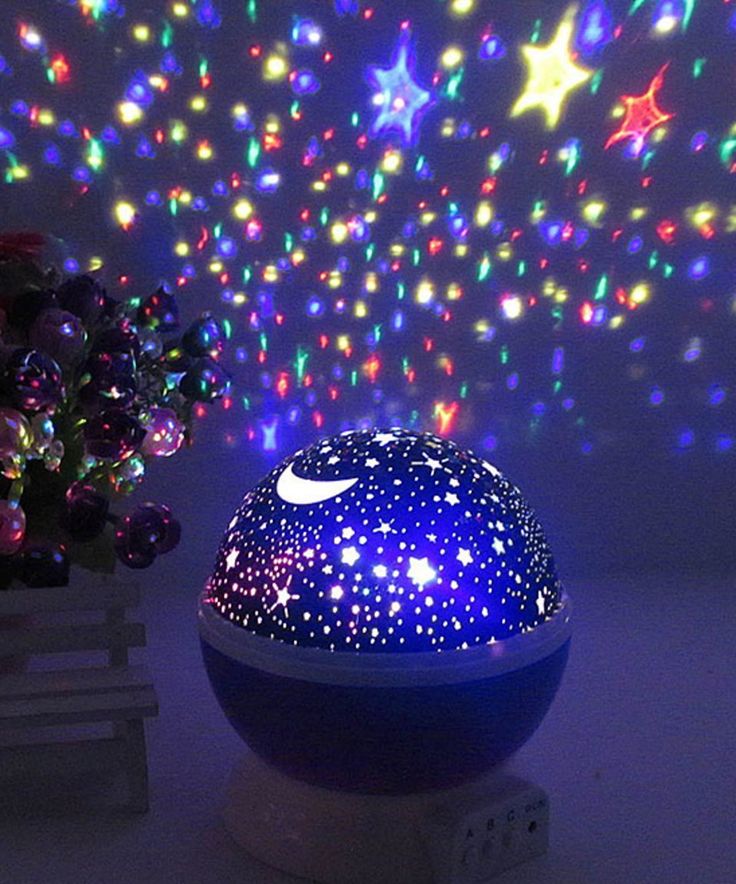 Star Master Dream Color Changing Rotating Projection Lamp