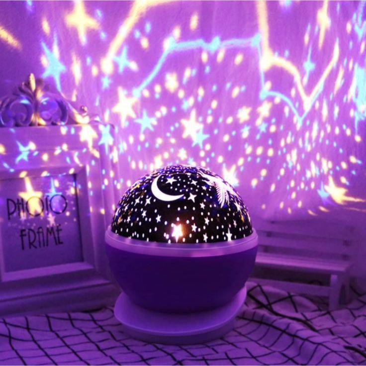 Star Master Dream Color Changing Rotating Projection Lamp